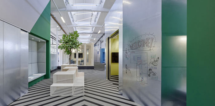 廠區(qū)辦公室裝修設計效果圖