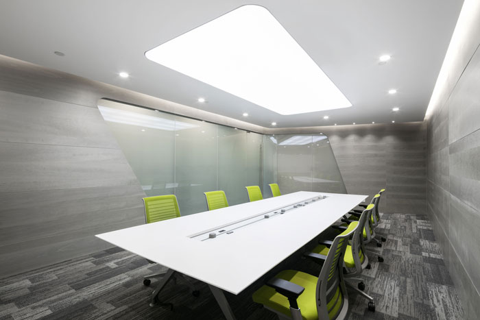 培訓(xùn)機構(gòu)辦公室會議室裝修設(shè)計案例效果圖