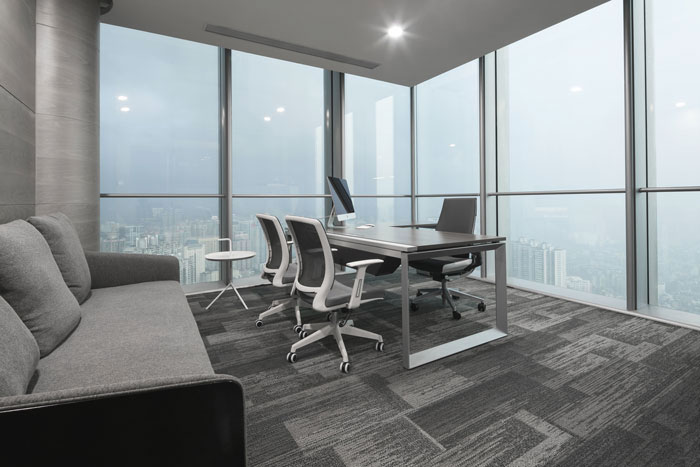 培訓(xùn)機構(gòu)總經(jīng)理辦公室裝修設(shè)計案例效果圖