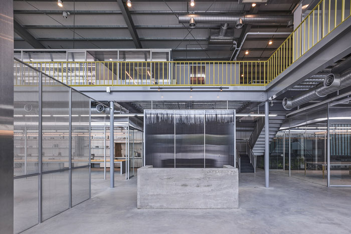 廠房辦公室入口門(mén)廳裝修設(shè)計(jì)效果圖