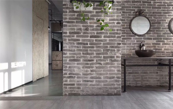 子公司辦公室衛生間裝修設計平面圖