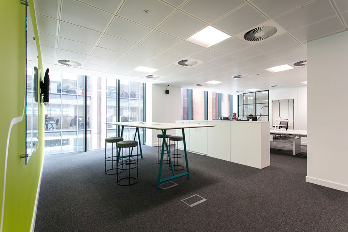 人力資源公司辦公室交流區(qū)裝修設(shè)計效果圖