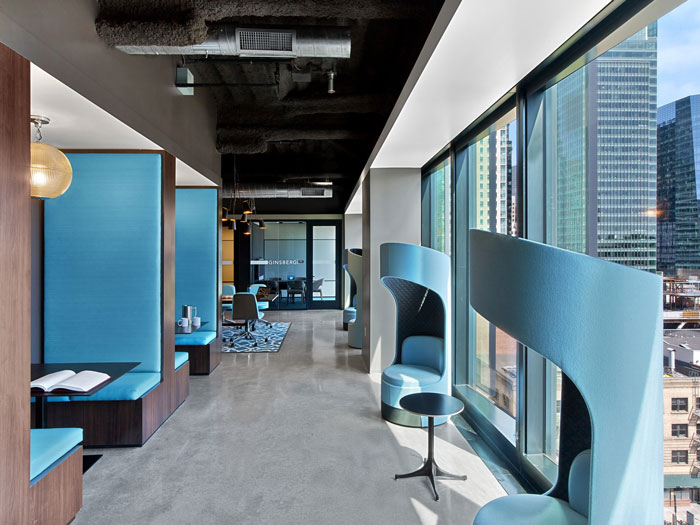 網絡公司辦公室交流區裝修設計效果圖