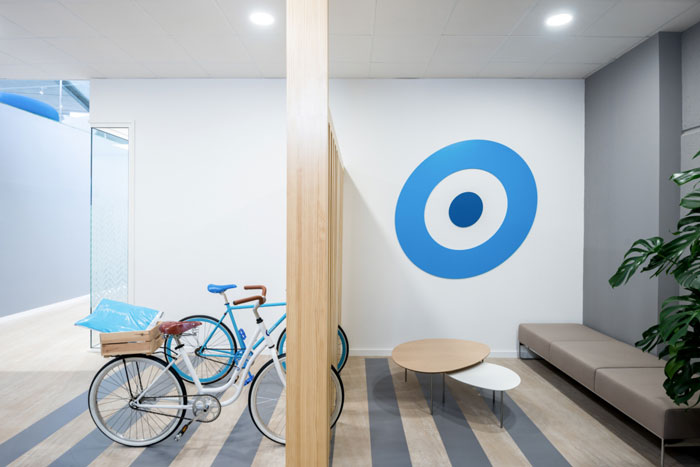 貨運公司辦公室接待區裝修設計效果圖