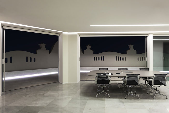 辦公樓頂樓會議室裝修設計效果圖