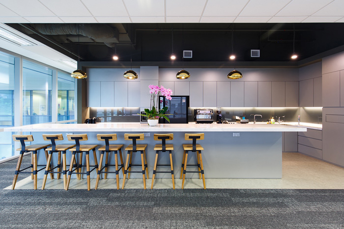 環保辦公室茶水間裝修設計效果圖