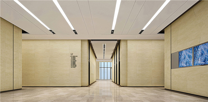 寫字樓指示牌裝修設(shè)計效果圖