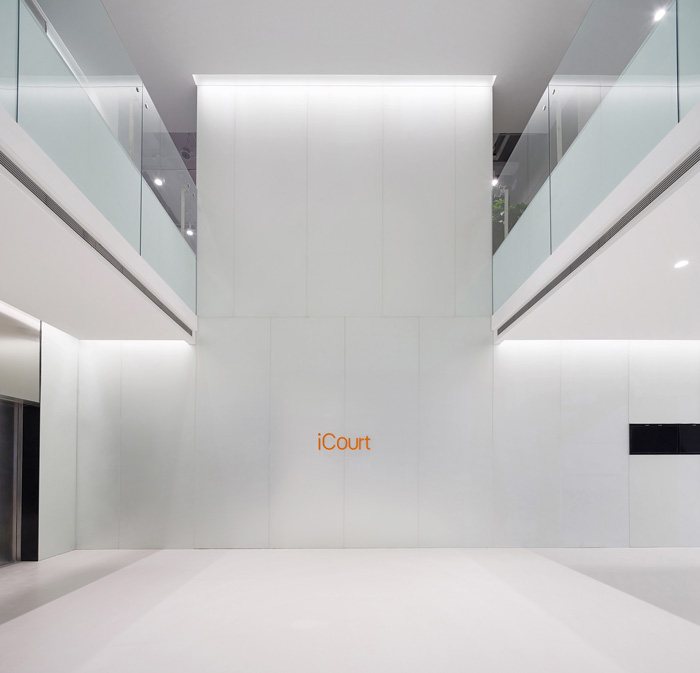 科技辦公樓前廳裝修設計效果圖