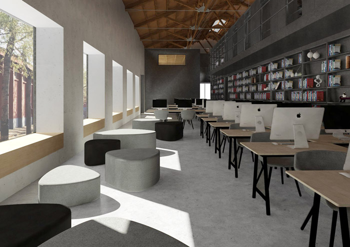 工業(yè)廠(chǎng)房辦公區(qū)裝修設(shè)計(jì)效果圖