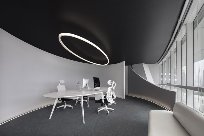 智能公司總經理辦公室裝修設計效果圖