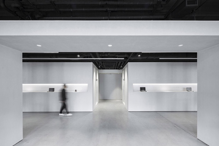 寫字樓辦公室展示區裝修效果圖