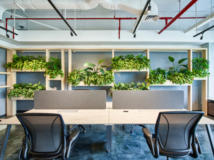 家具供應商辦公室辦公區(qū)裝修設計效果圖