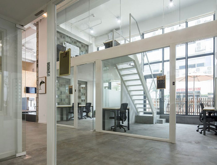 工廠改造辦公室進(jìn)么區(qū)裝修設(shè)計效果圖