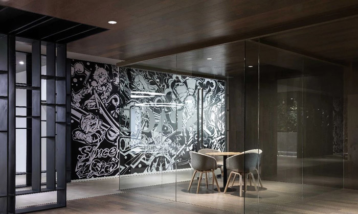 it公司辦公室接待區裝修效果圖