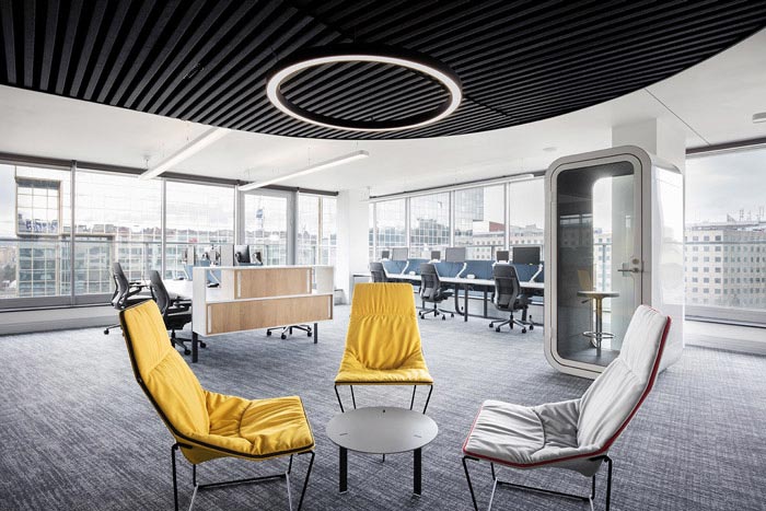 稅務公司辦公區(qū)裝修設計效果圖