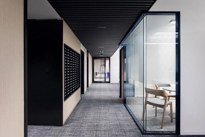 稅務公司過道裝修設計效果圖