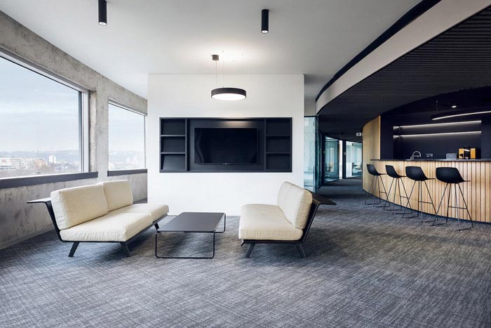 稅務公司接待區(qū)裝修設計效果圖