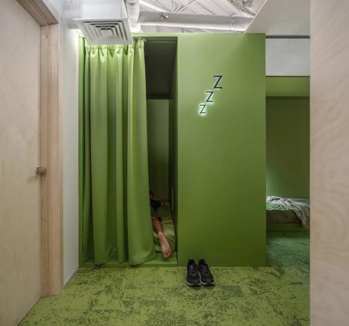 二（2）層辦公樓午休區(qū)設(shè)計方案