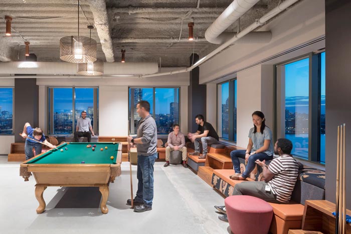 微軟研發中心休閑區裝修設計效果圖