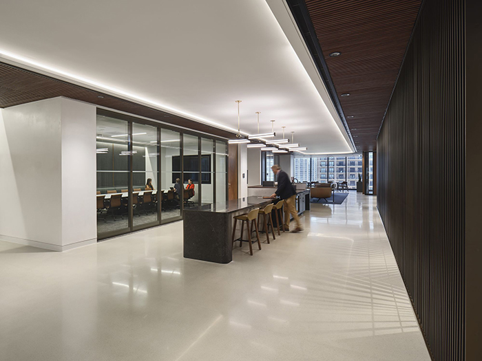 著名律師事務所辦公室休閑區設計案例